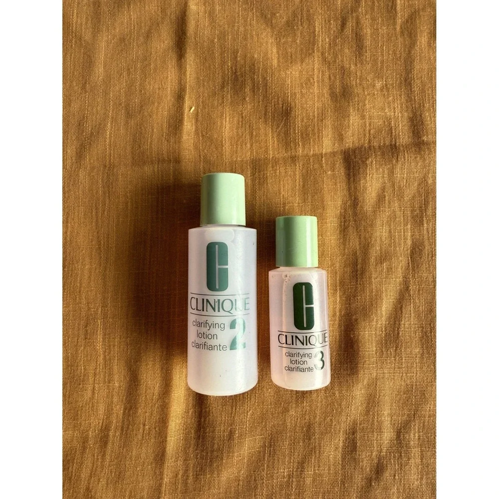 Clinique Clarifying Lotion 2 & 3‎ Travel Size Duo Bundle Skincare
